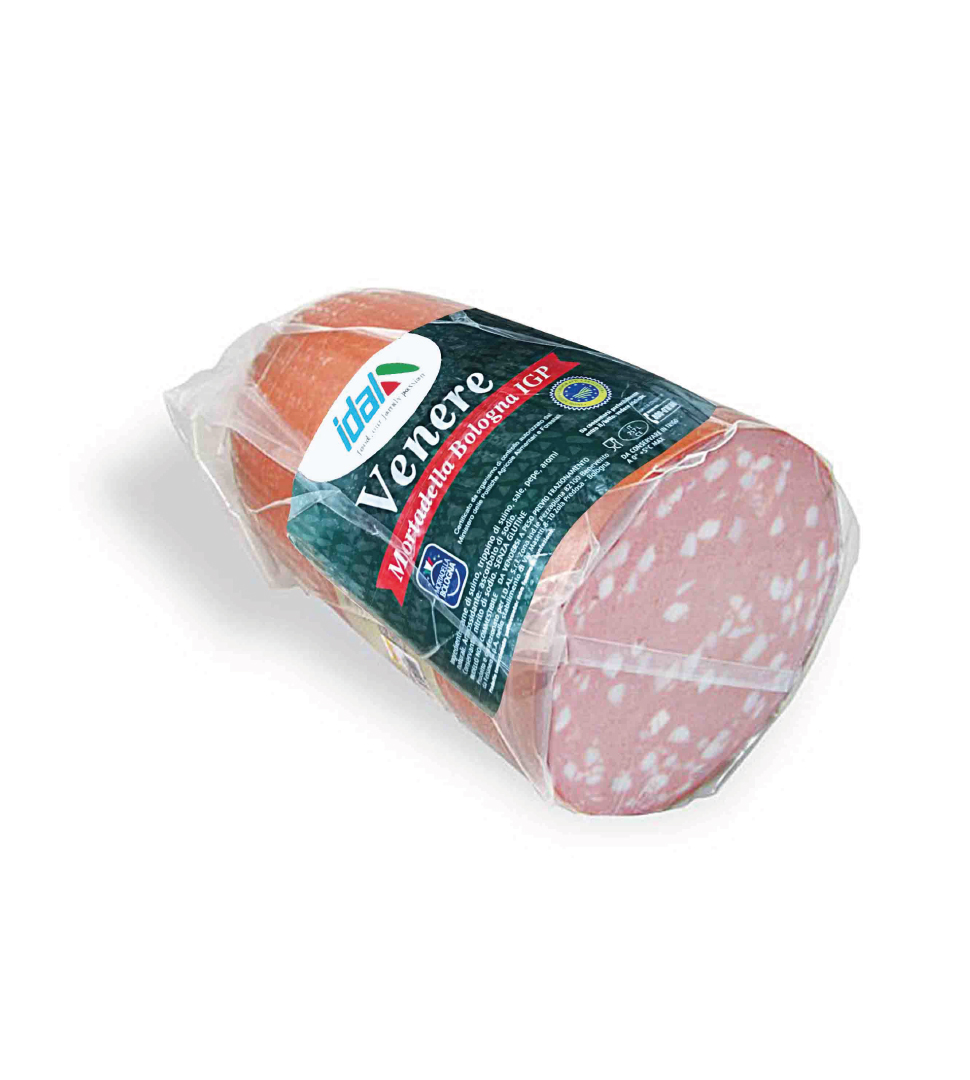Mortadella Venere IGP di Bologna senza pistacchio 7Kg IDAL