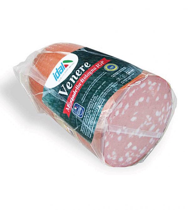 Bologna Mortadella Venere PGI without pistachio 13kg IDAL