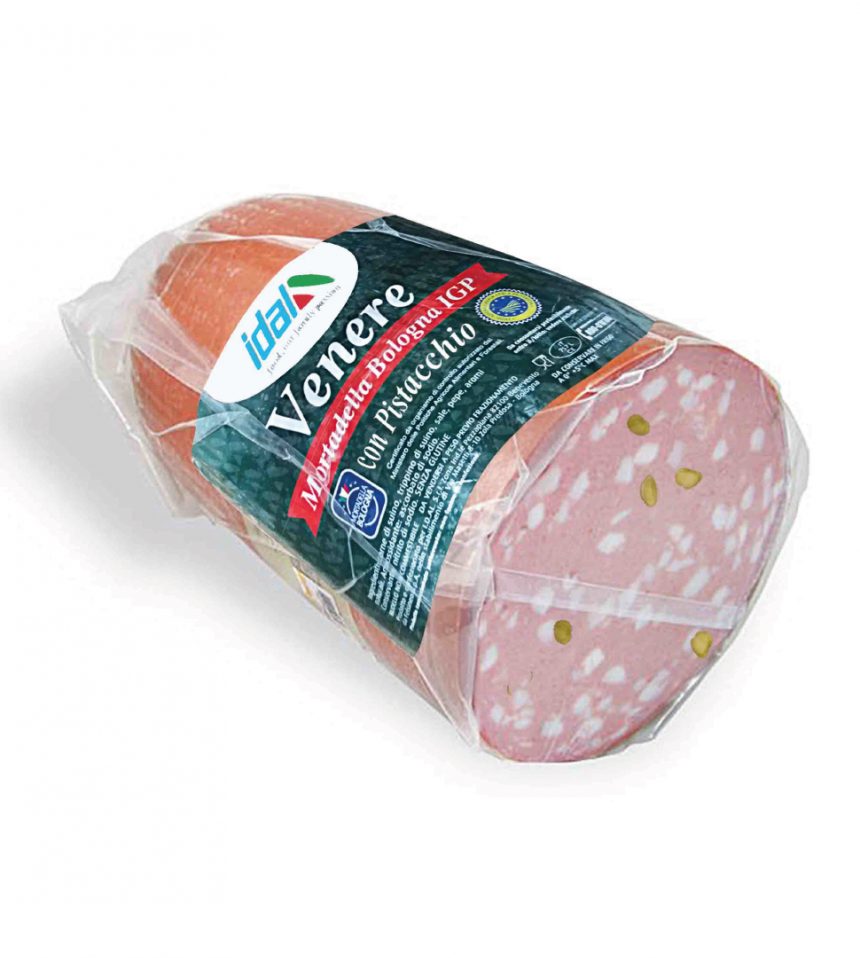 Mortadella Venere IGP di Bologna con pistacchio 13Kg IDAL