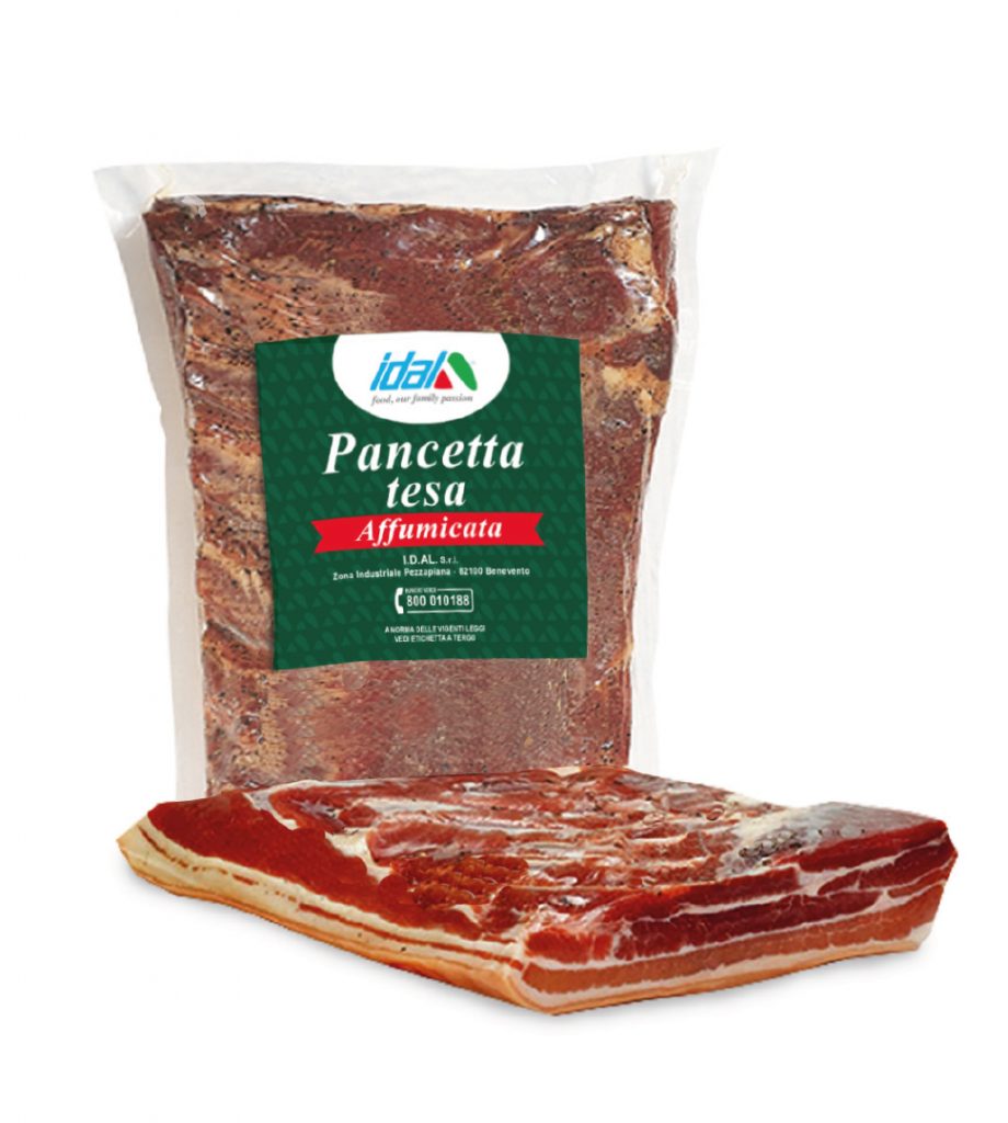 Pancetta Tesa Affumicata 1,5Kg IDAL